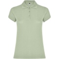 Star Poloshirt für Damen, Nebelgrün