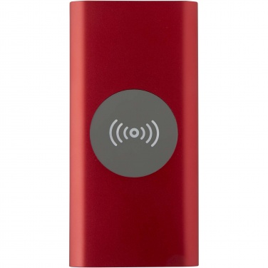 : Juice 8000 mAh Typ-C kabellose Powerbank aus recyceltem Aluminium