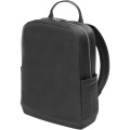 Moleskine Classic Rucksack aus Leder, Durchgehend schwarz