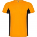 Shanghai Sport T-Shirt für Herren, Fluororange / Tiefschwarz