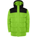 Tallin Steppjacke Unisex, Limettengrün / Tiefschwarz