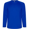 Montecarlo Langarm-Sport-Shirt für Kinder, Blau