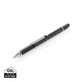 5-in-1 Aluminium Tool-Stift, Schwarz