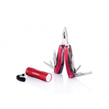 : Multitool und Taschenlampen Set