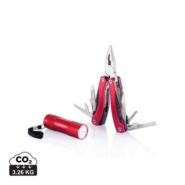 : Multitool und Taschenlampen Set