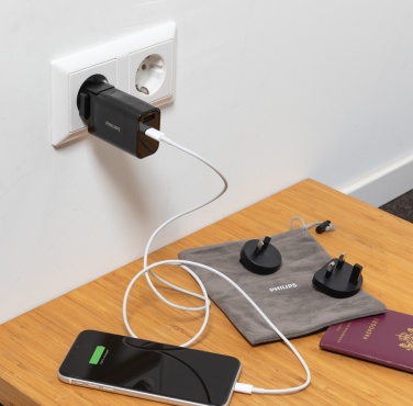 Logotrade werbemittel das Foto: Philips Ultra Fast PD Travel-Charger