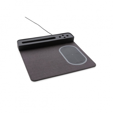 Logotrade Logogeschenke das Foto: Air Mousepad mit 5W Wireless Charger und USB