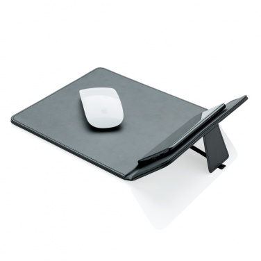 Logotrade Logogeschenke das Foto: Mousepad mit Wireless-5W-Charging Funktion