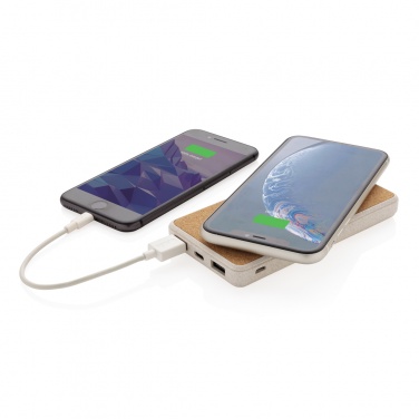 : Kork und Weizen 8.000 mAh Wireless Powerbank