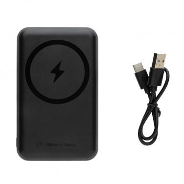 Logotrade Werbeartikel das Foto: Urban Vitamin Sonoma 10.000mAh Powerbank aus RCS Kunststoff