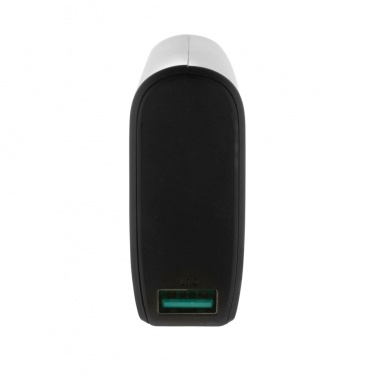 Logotrade Geschäftsgeschenke das Foto: FlashCharge 20.000mAh Fast-Charge Powerbank aus RCS rPlastik