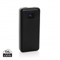 Gridley 20.000mAh 65W Laptop Powerbank aus RCS rPlastik, Schwarz