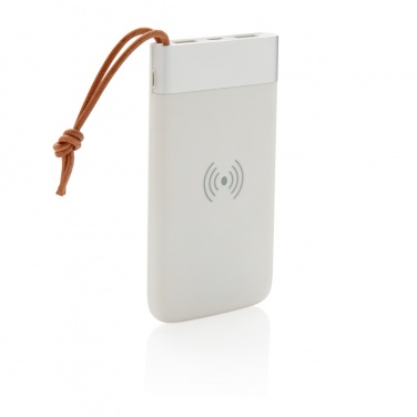 Logotrade Geschäftsgeschenke das Foto: Aria 8.000 mAh 5W Wireless Charging Powerbank