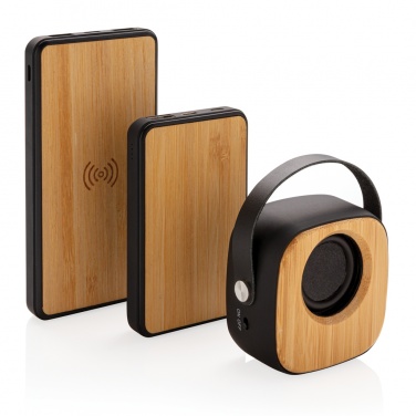 Logotrade Werbegeschenke das Foto: Bambus 3W Wireless Fashion Speaker