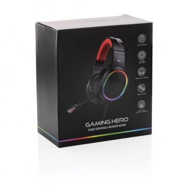 Logotrade Geschäftsgeschenke das Foto: RGB Gaming Headset