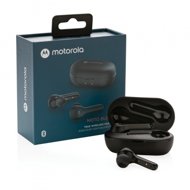 Logotrade Werbeartikel das Foto: Motorola IPX5 TWS MOTO Buds 85