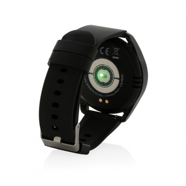 Logotrade Firmengeschenke das Foto: Runde Fit Watch aus RCS recyceltem TPU