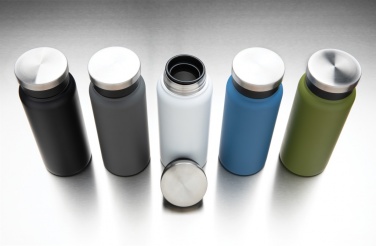 Logotrade Werbeartikel das Foto: RCS recycelte Stainless Steel Vakuumflasche 600ml