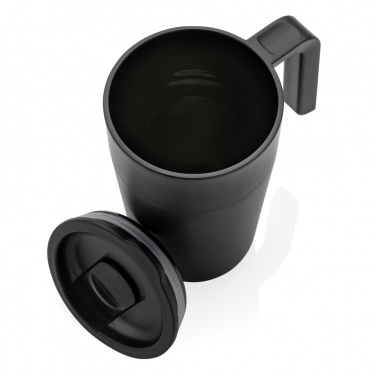 Logotrade Werbeartikel das Foto: GRS recycelte PP und Stainless Steel Tasse mit Griff