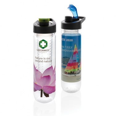 Logotrade Firmengeschenke das Foto: Wasserflasche mit Aromafach