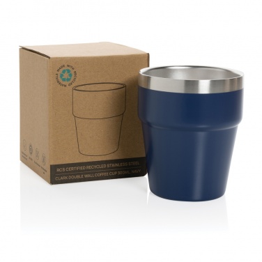 Logotrade Firmengeschenke das Foto: Clark Doppelwandige RCS Kaffeetasse 300ml