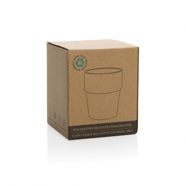 Logotrade Werbegeschenke das Foto: Clark Doppelwandige RCS Kaffeetasse 300ml