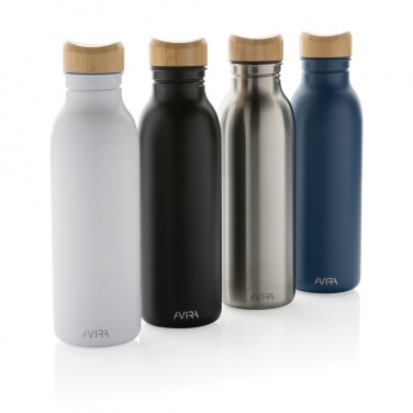 Logotrade Firmengeschenke das Foto: Avira Alcor 600ml Wasserflasche aus RCS rec. Stainless-Steel