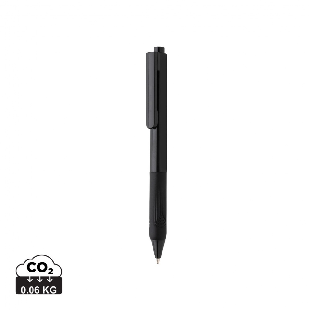 Logotrade Werbegeschenke das Foto: X9 Solid-Stift mit Silikongriff