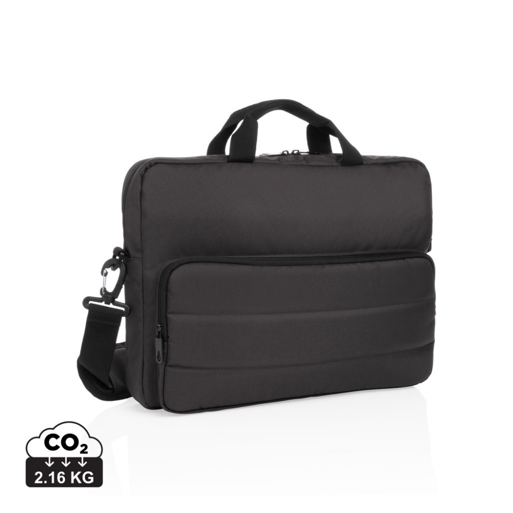 Logotrade Werbeartikel das Foto: Impact AWARE™ RPET 15,6" Laptop-Tasche