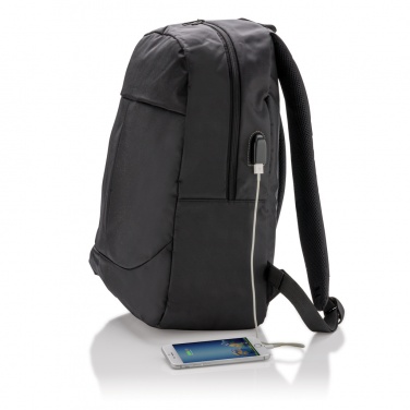 Logotrade Werbeartikel das Foto: Power USB Laptop-Rucksack