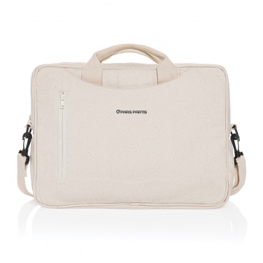 : Laluka AWARE™ 15.4" Laptop-Tasche aus recycelter Baumwolle