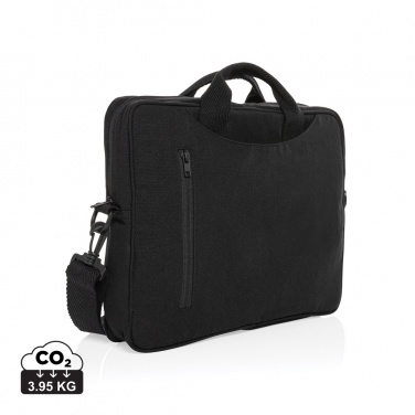 Logotrade Werbegeschenke das Foto: Laluka AWARE™ 15.4" Laptop-Tasche aus recycelter Baumwolle