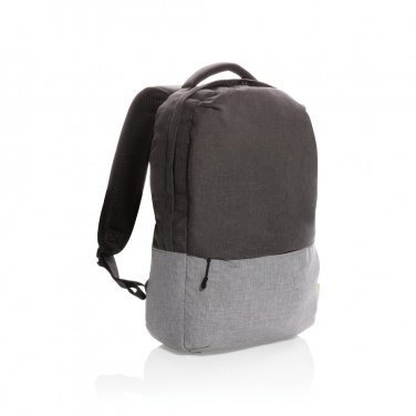 : Duo Color RPET 15.6" RFID Laptop-Rucksack, PVC-frei