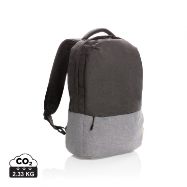 : Duo Color RPET 15.6" RFID Laptop-Rucksack, PVC-frei