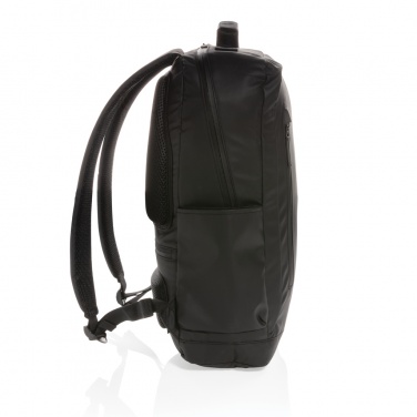 : Fashion schwarzer 15.6" Laptop-Rucksack, PVC-frei