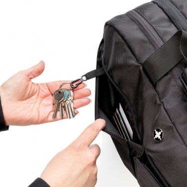 : Swiss Peak RFID Wochenendtasche mit Kofferöffnung