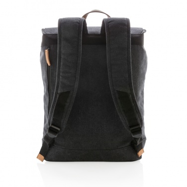 : Canvas Laptop-Rucksack, PVC-frei