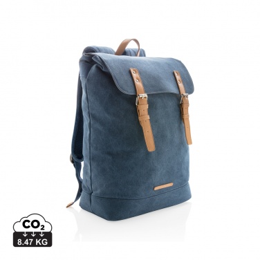 : Canvas Laptop-Rucksack, PVC-frei