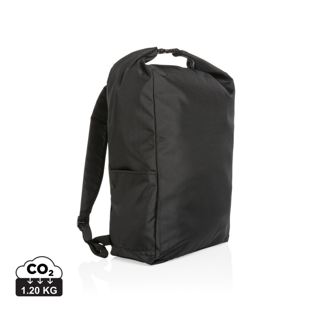 Logotrade Geschäftsgeschenke das Foto: Impact AWARE™ RPET Basic Rolltop-Rucksack