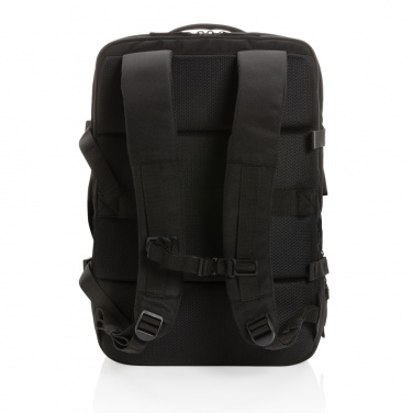 Logotrade Firmengeschenke das Foto: Swiss Peak AWARE™ RPET 15.6" erweiterbarer Wochenendrucksack