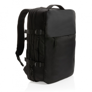 Logotrade werbemittel das Foto: Swiss Peak AWARE™ RPET 15.6" erweiterbarer Wochenendrucksack