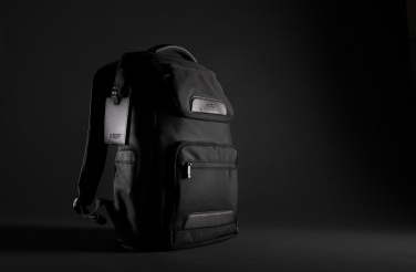 Logotrade Firmengeschenke das Foto: Swiss Peak AWARE™ RPET Voyager 15.6" Laptop Rucksack