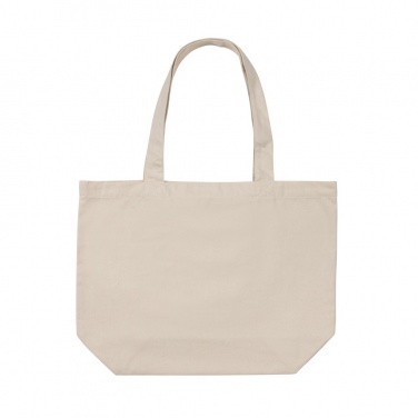 Logotrade Werbeartikel das Foto: Impact Aware™ 240g/m² rcCanvas Shopper + Tasche, ungefärbt