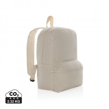 Logotrade Geschäftsgeschenke das Foto: Impact Aware™ 285g/m² rCanvas-Rucksack, ungefärbt