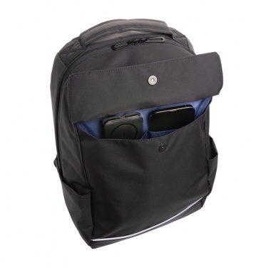 Logotrade werbemittel das Foto: Swiss Peak Brooke AWARE™ 15,6" Laptop-Rucksack aus rPET