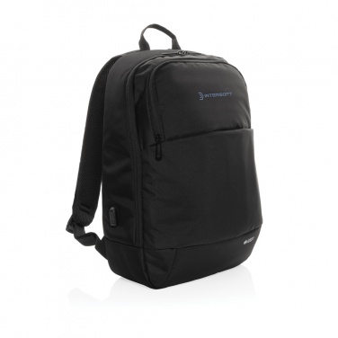 Logotrade Firmengeschenke das Foto: Swiss Peak AWARE™ moderner 15,6" Laptop-Rucksack