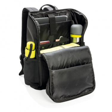 Logotrade Werbeartikel das Foto: Swiss Peak AWARE™ Easy Access 15.6" Laptop-Rucksack