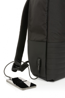 Logotrade Werbegeschenke das Foto: Swiss Peak AWARE™ Anti-Theft-RFID 15.6"-Laptop-Rucksack