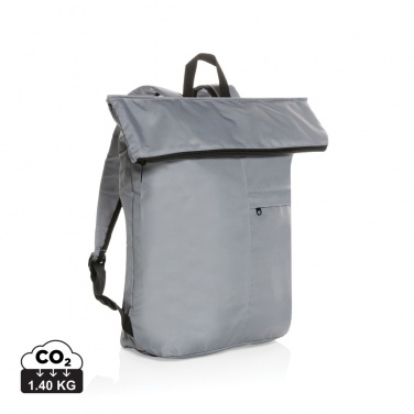 Logotrade Logogeschenke das Foto: Dillon AWARE™ RPET faltbarer Lightweight-Rucksack