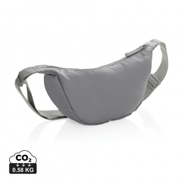 Logotrade Werbegeschenke das Foto: Crescent AWARE™ RPET Half-Moon Sling Tasche